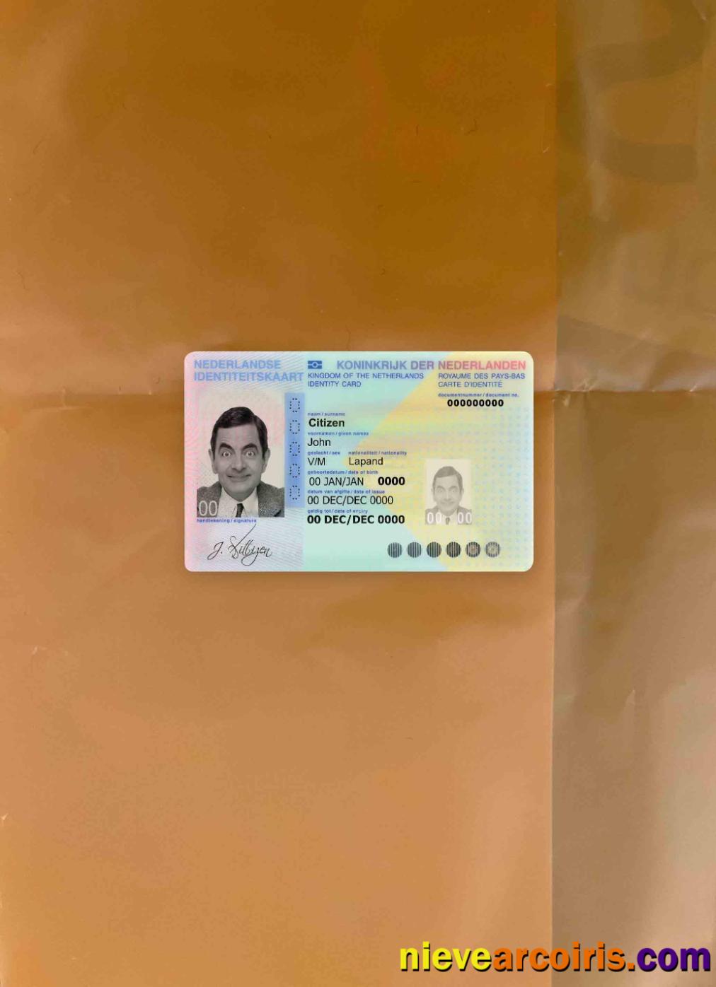 Netherlands ID photolook